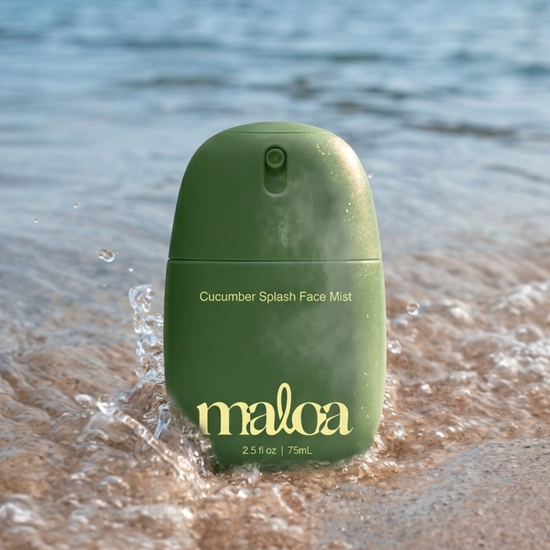 cucumber splash face mist in ocean