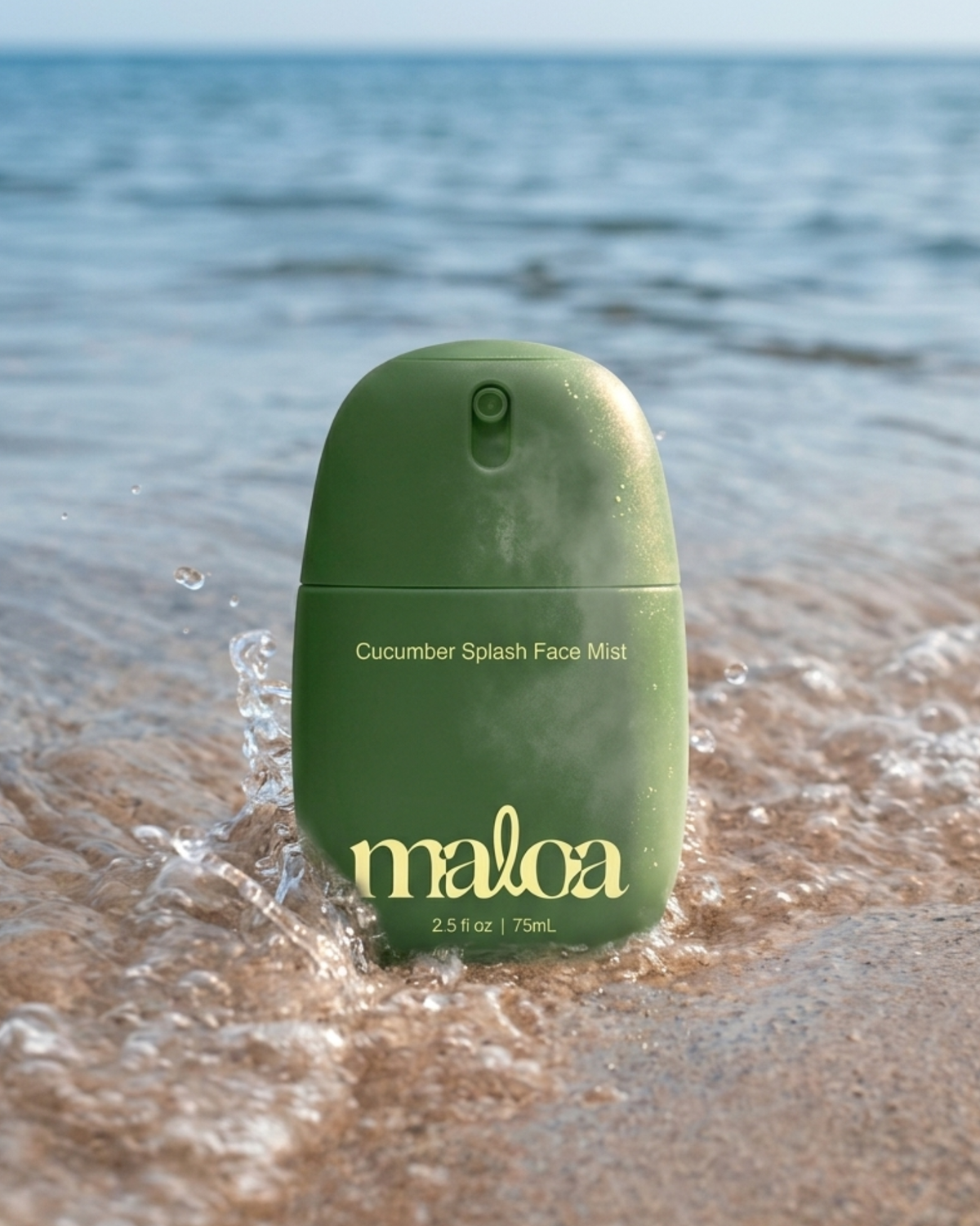 cucumber splash face mist in ocean
